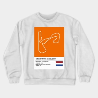 Circuit Park Zandvoort [info] Crewneck Sweatshirt